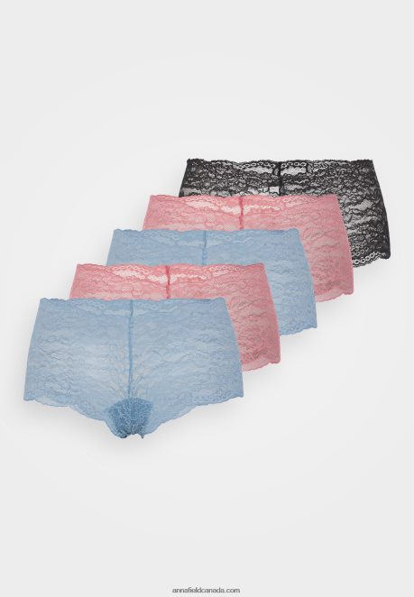 Anna Field Women 5 Pack Pants Blue H42J4Z972