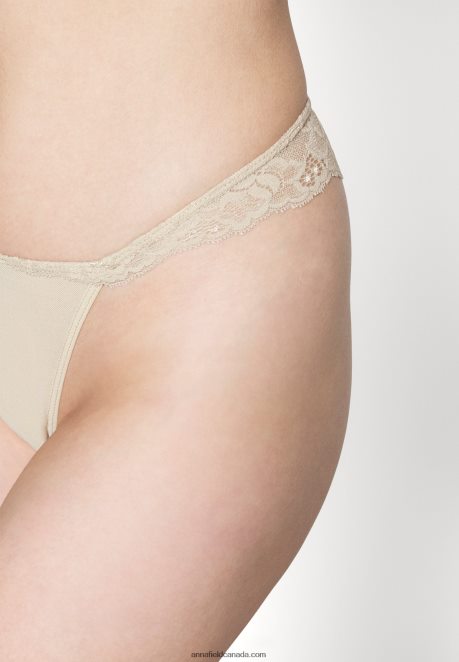 Anna Field Women 5 Pack Thong Nude/Black H42J4Z1007