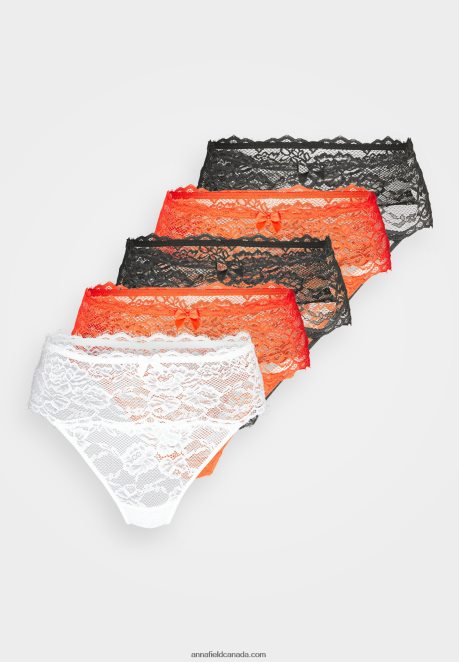 Anna Field Women 5 Pack Thong Red H42J4Z962