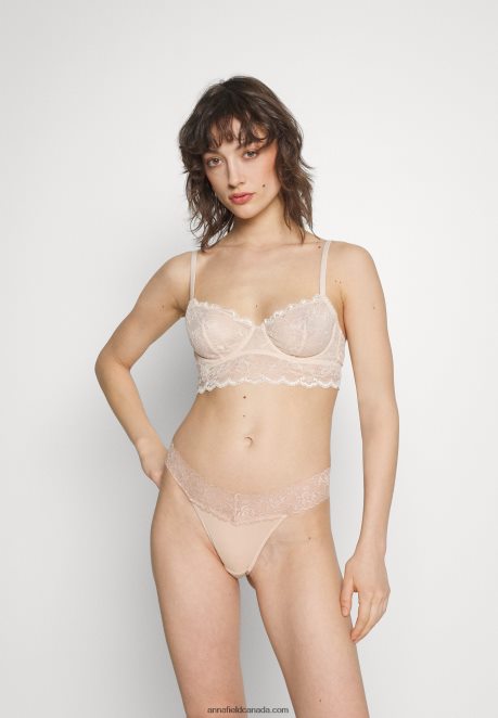 Anna Field Women 5 Pack Thong White/Nude H42J4Z1000