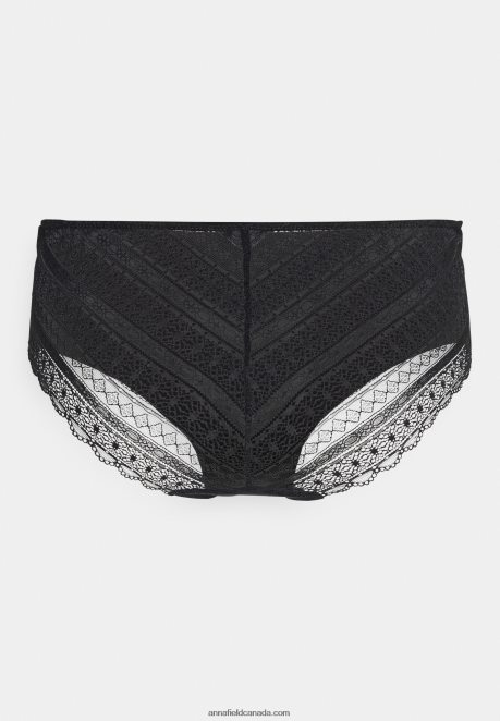 Anna Field Women 7 Pack Briefs Black H42J4Z1016