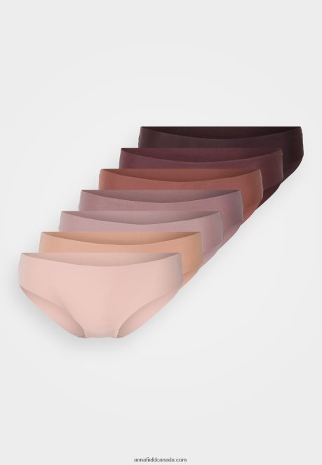 Anna Field Women 7 Pack Briefs Nude H42J4Z1008