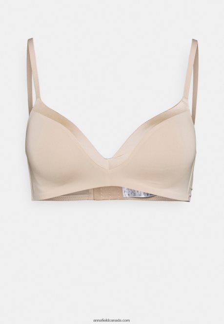 Anna Field Women Edison 2 Pack Non Wired T-Shirt Bra Black/Nude H42J4Z920