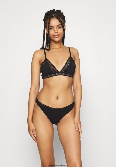Anna Field Women Iris 5Pp Thong Thong Black H42J4Z995