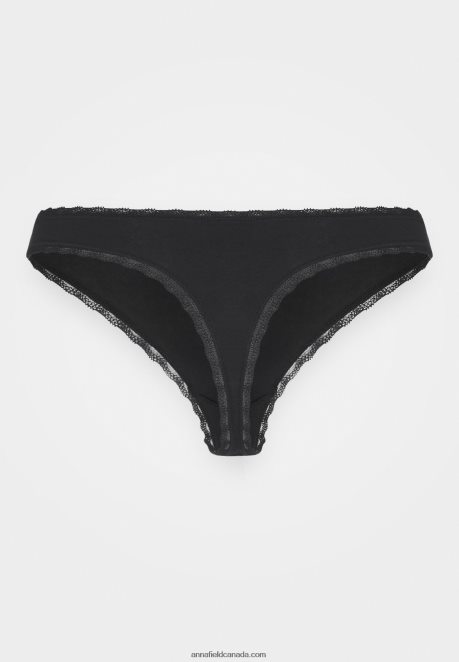 Anna Field Women Iris 5Pp Thong Thong Black H42J4Z995