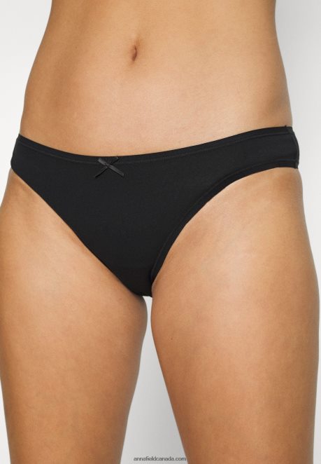 Anna Field Women Shannon 10 Pack Brief Briefs Black H42J4Z959