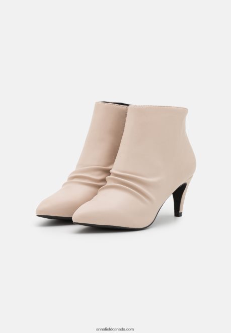 Anna Field Women Ankle Boots Beige H42J4Z1933