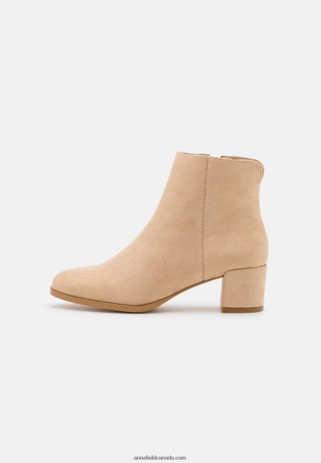 Anna Field Women Ankle Boots Beige H42J4Z1945