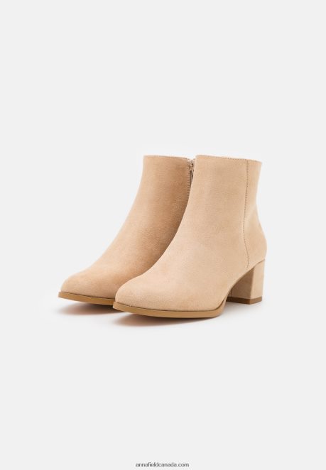 Anna Field Women Ankle Boots Beige H42J4Z1945
