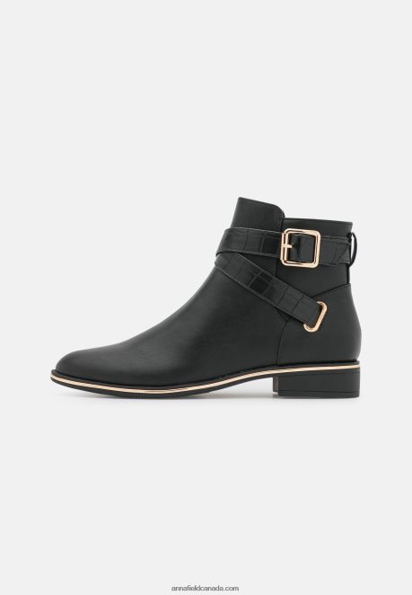 Anna Field Women Ankle Boots Black H42J4Z1924