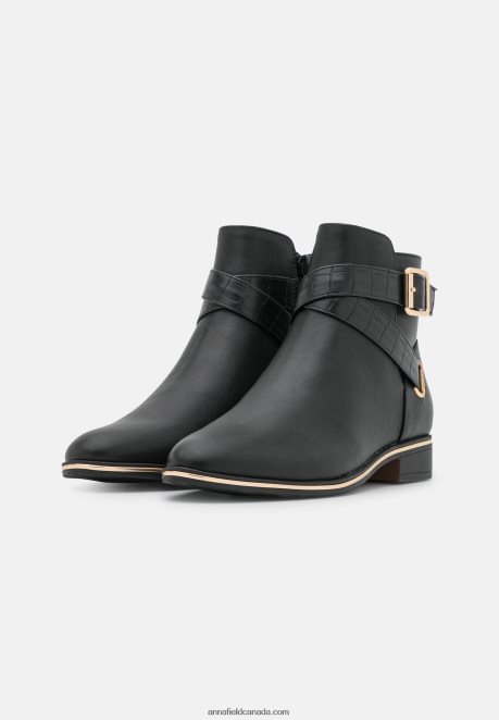 Anna Field Women Ankle Boots Black H42J4Z1924