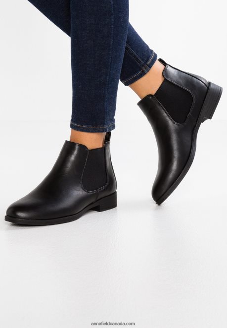 Anna Field Women Ankle Boots Black H42J4Z1925