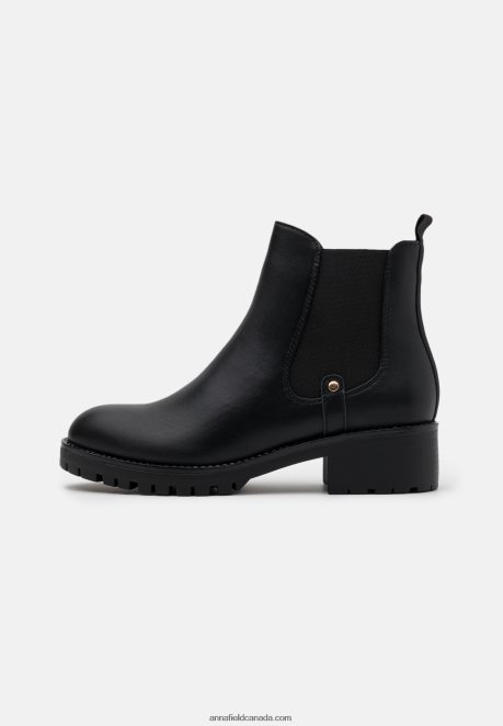 Anna Field Women Ankle Boots Black H42J4Z1926