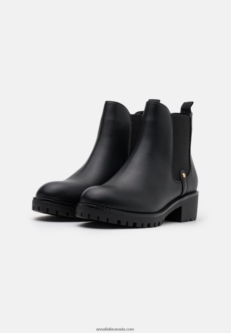 Anna Field Women Ankle Boots Black H42J4Z1926