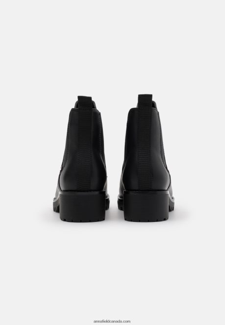 Anna Field Women Ankle Boots Black H42J4Z1926