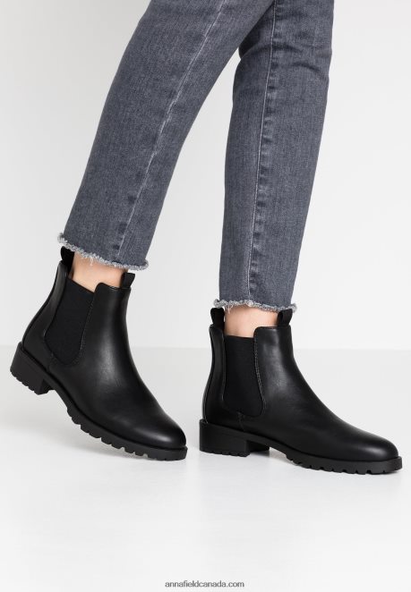 Anna Field Women Ankle Boots Black H42J4Z1936