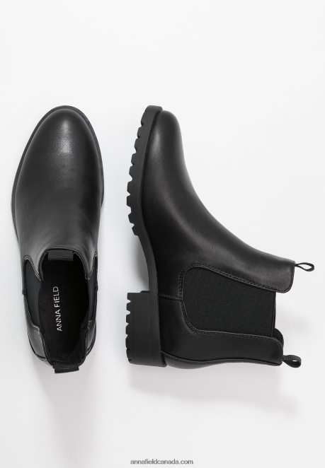 Anna Field Women Ankle Boots Black H42J4Z1936