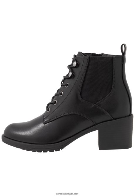 Anna Field Women Ankle Boots Black H42J4Z1941