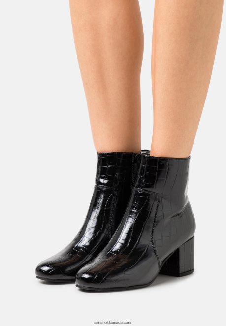 Anna Field Women Ankle Boots Black H42J4Z1965