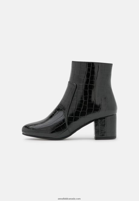 Anna Field Women Ankle Boots Black H42J4Z1965