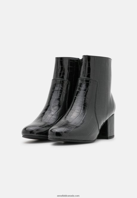Anna Field Women Ankle Boots Black H42J4Z1965
