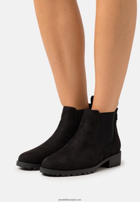 Anna Field Women Ankle Boots Black H42J4Z1966
