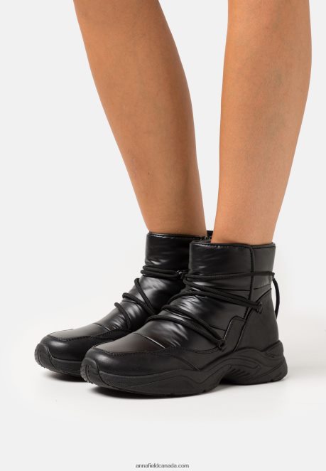 Anna Field Women Ankle Boots Black H42J4Z1969