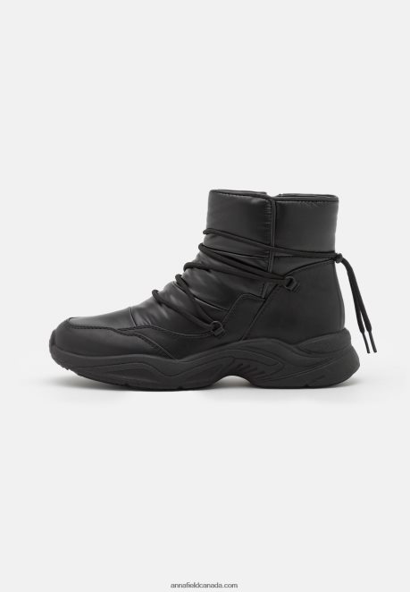 Anna Field Women Ankle Boots Black H42J4Z1969