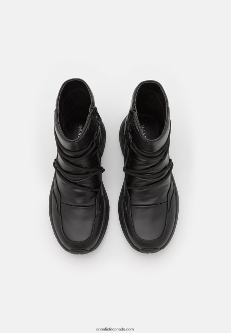 Anna Field Women Ankle Boots Black H42J4Z1969