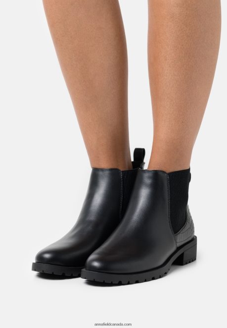 Anna Field Women Ankle Boots Black H42J4Z1976