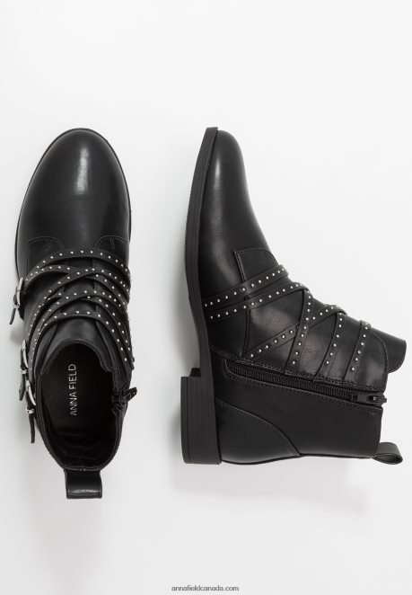 Anna Field Women Ankle Boots Black H42J4Z1984
