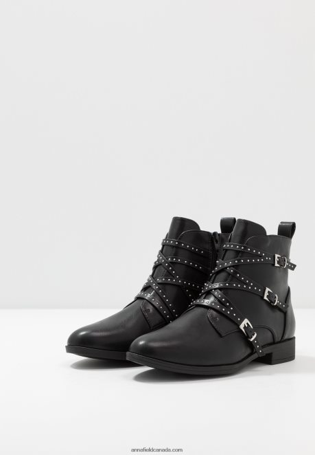 Anna Field Women Ankle Boots Black H42J4Z1984