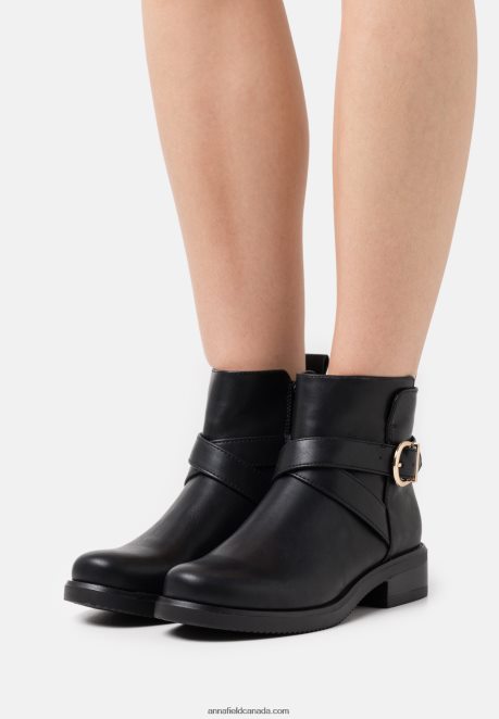 Anna Field Women Ankle Boots Black H42J4Z2003