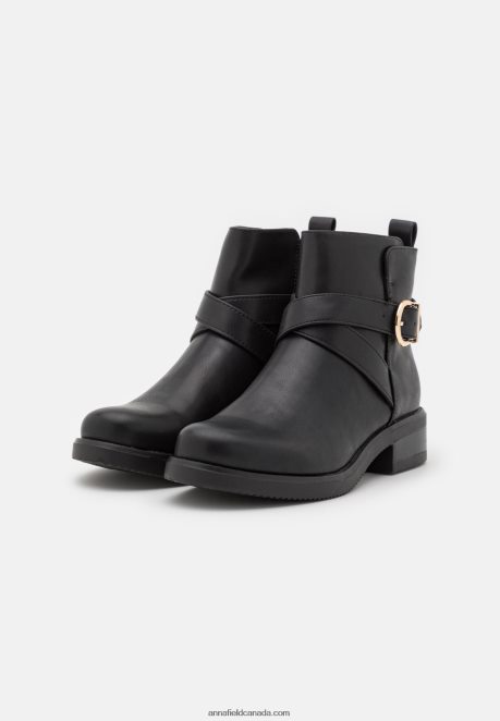 Anna Field Women Ankle Boots Black H42J4Z2003