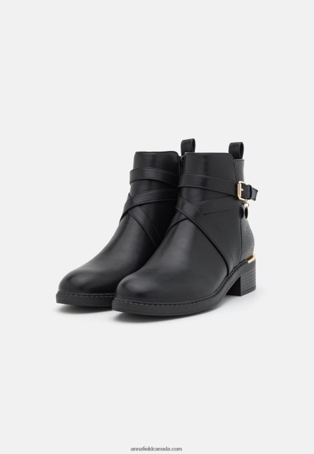 Anna Field Women Ankle Boots Black H42J4Z2011