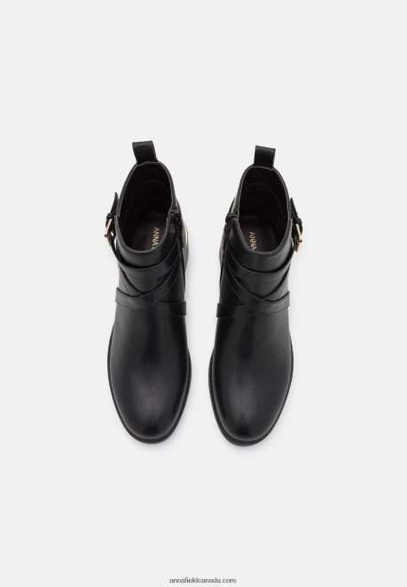 Anna Field Women Ankle Boots Black H42J4Z2011