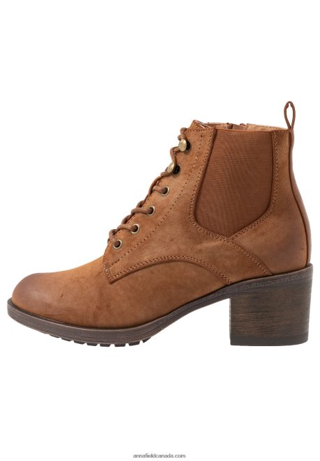 Anna Field Women Ankle Boots Cognac H42J4Z1914