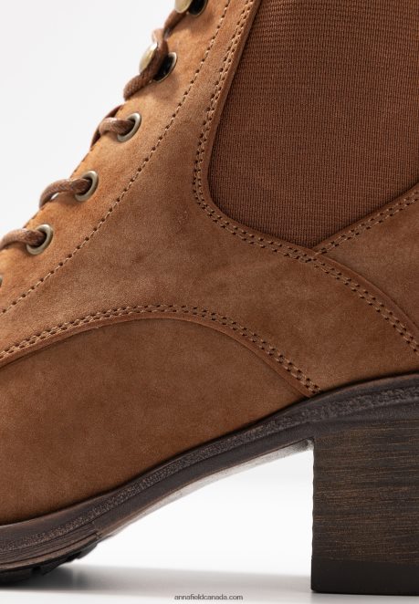 Anna Field Women Ankle Boots Cognac H42J4Z1914