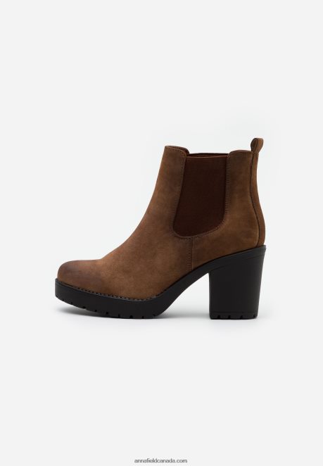 Anna Field Women Ankle Boots Cognac H42J4Z1940