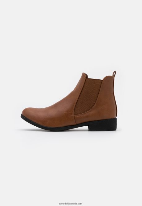 Anna Field Women Ankle Boots Cognac H42J4Z1956