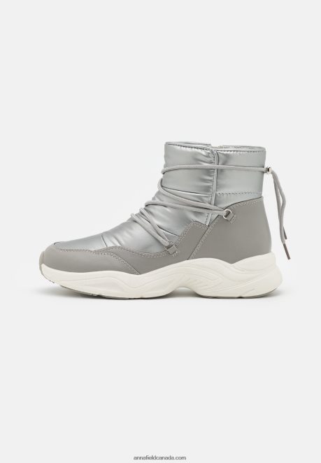 Anna Field Women Ankle Boots Gunmetal H42J4Z1972