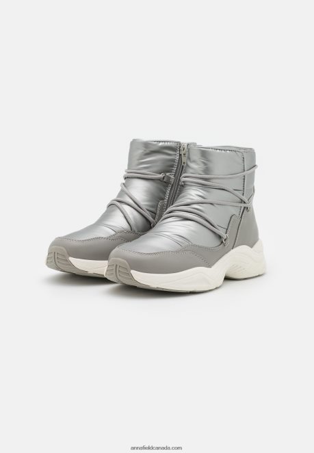 Anna Field Women Ankle Boots Gunmetal H42J4Z1972
