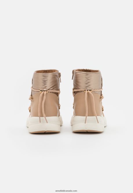 Anna Field Women Ankle Boots Rose Gold-Coloured H42J4Z1975
