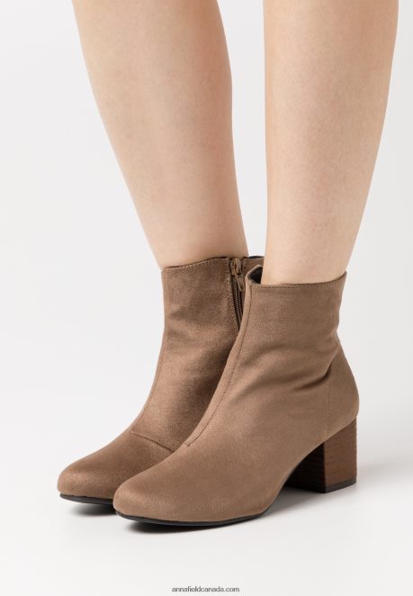 Anna Field Women Ankle Boots Taupe H42J4Z1906