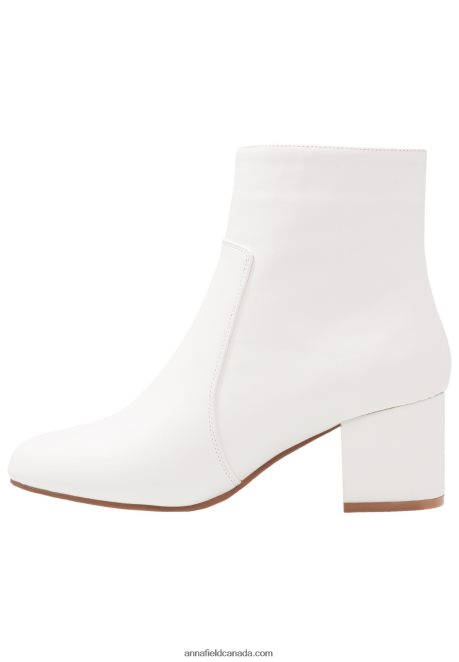 Anna Field Women Ankle Boots White H42J4Z1890