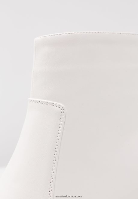 Anna Field Women Ankle Boots White H42J4Z1890