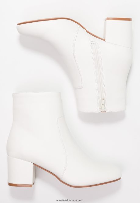 Anna Field Women Ankle Boots White H42J4Z1890