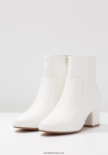 Anna Field Women Ankle Boots White H42J4Z1890