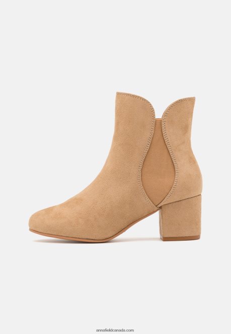 Anna Field Women Classic Ankle Boots Beige H42J4Z1892