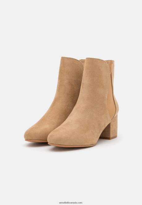 Anna Field Women Classic Ankle Boots Beige H42J4Z1892